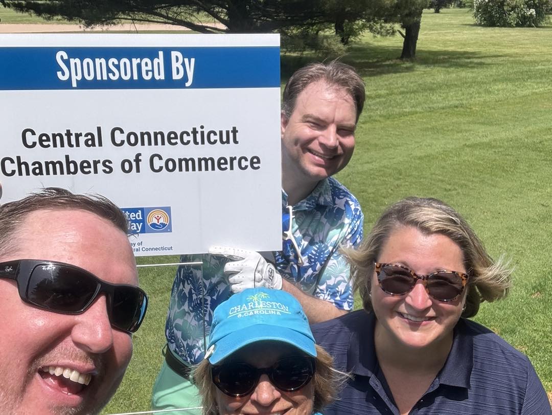 Group of Golfers from Central Connecticut Chambers of Commerce