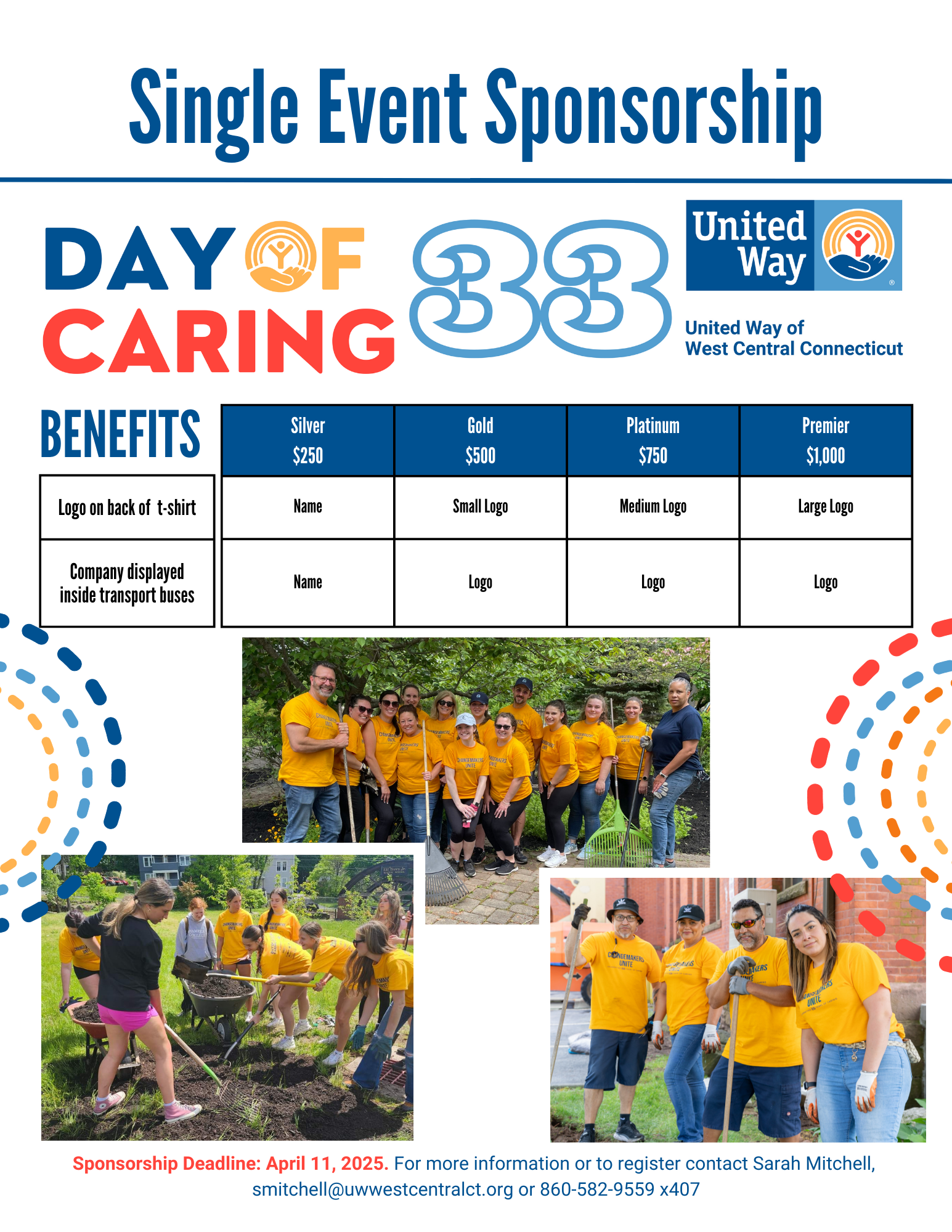 2025 Day of Caring Sponsorship Information